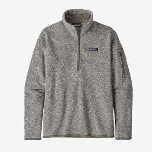 Patagonia Grey Fleece Quarter Zip